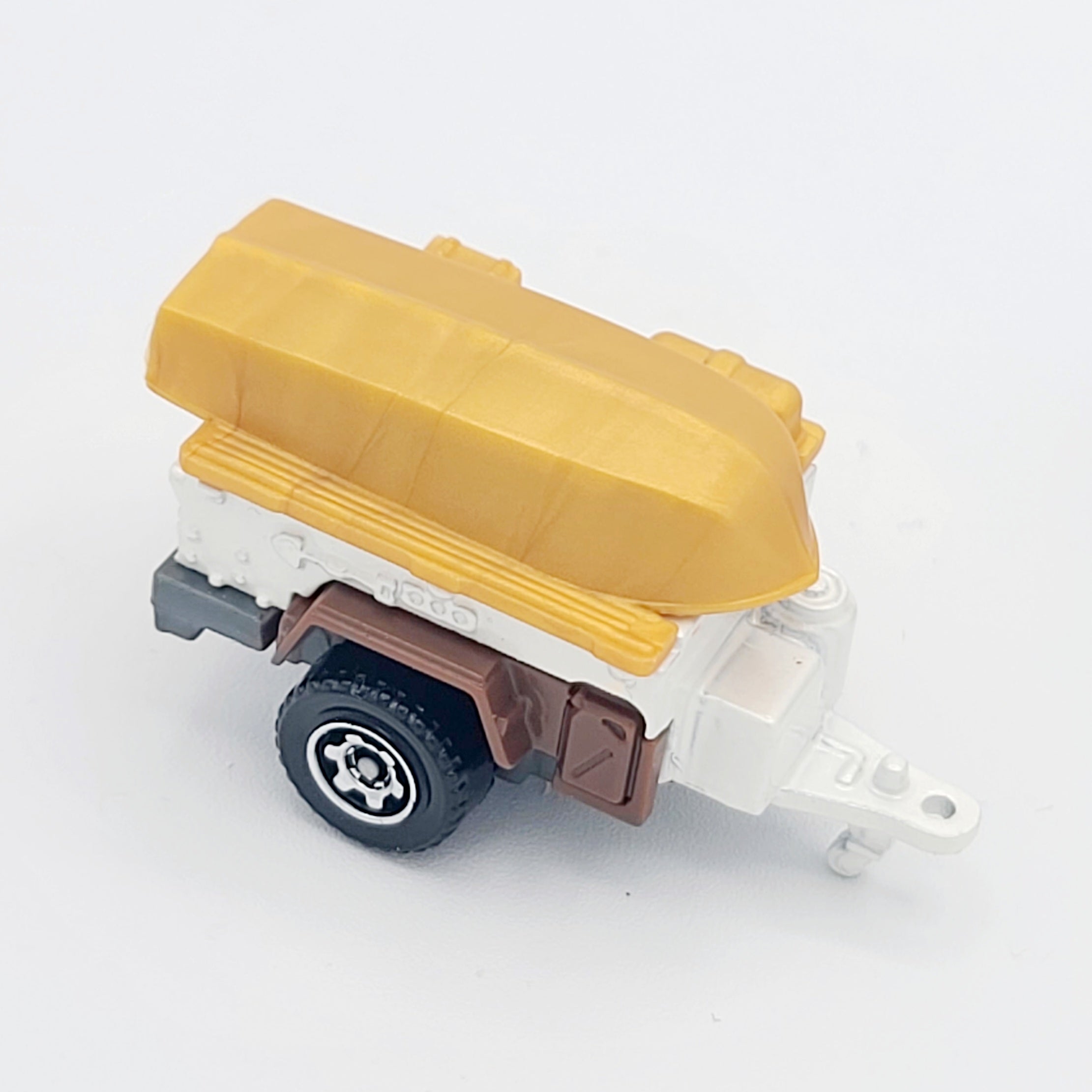 Matchbox '72 Ford Bronco w/ Trailer Trawler "Camp Arrowflint" (2019 MBX 5 Pack Exclusive - MBX Wild)